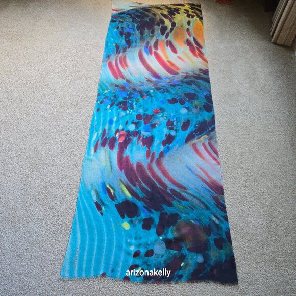 Chiluly Accessories - NWOT Silk Cashmere Woven Scarf Chiluly